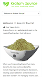 Mobile Screenshot of kratomsource.com